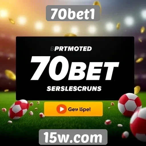 Promos e bônus em destaque no 70bet1